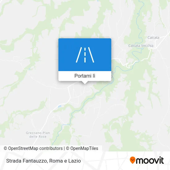 Mappa Strada Fantauzzo