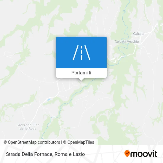 Mappa Strada Della Fornace