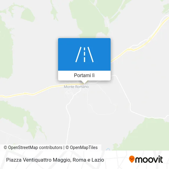 Mappa Piazza Ventiquattro Maggio