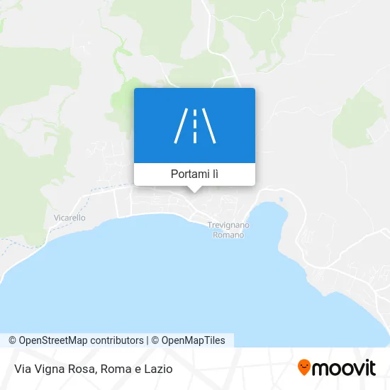 Mappa Via Vigna Rosa
