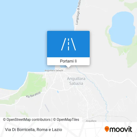 Mappa Via Di Borricella