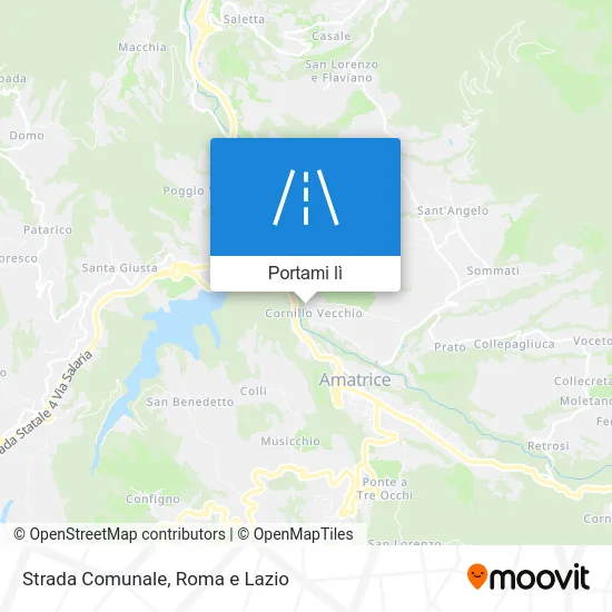 Mappa Strada Comunale