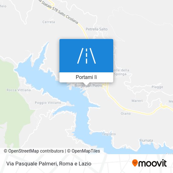 Mappa Via Pasquale Palmeri