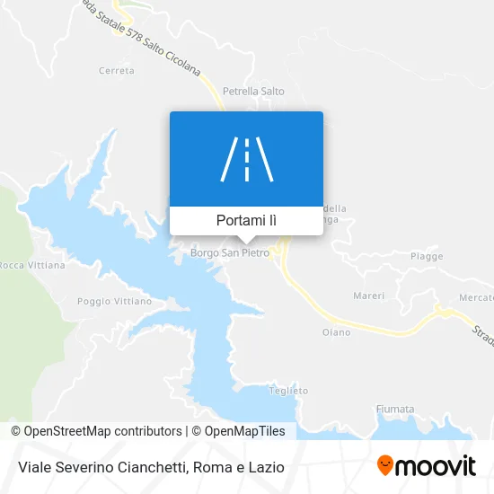 Mappa Viale Severino Cianchetti