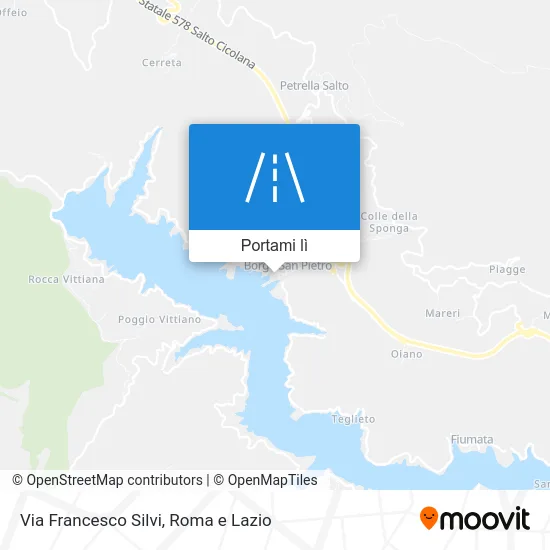 Mappa Via Francesco Silvi