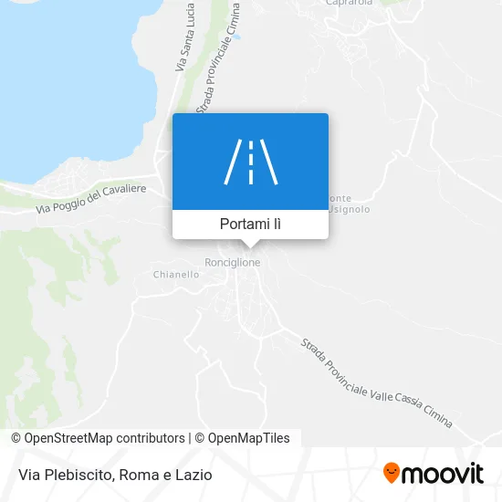 Mappa Via Plebiscito