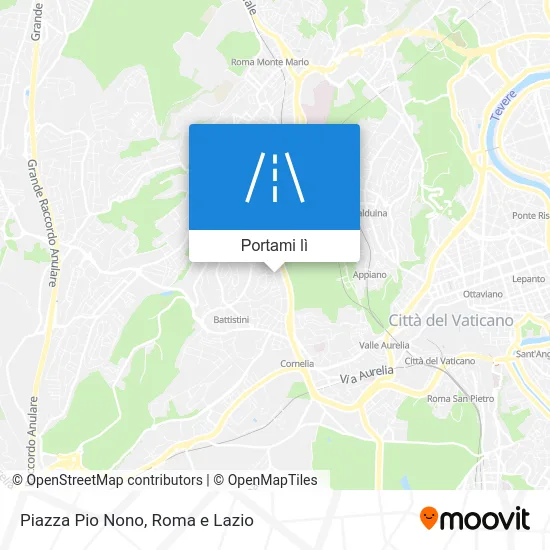 Mappa Piazza Pio Nono