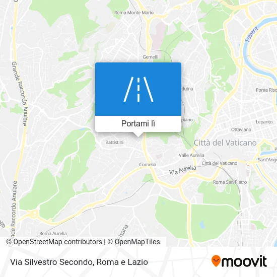 Mappa Via Silvestro Secondo