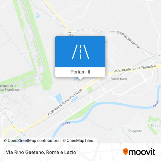 Mappa Via Rino Gaetano