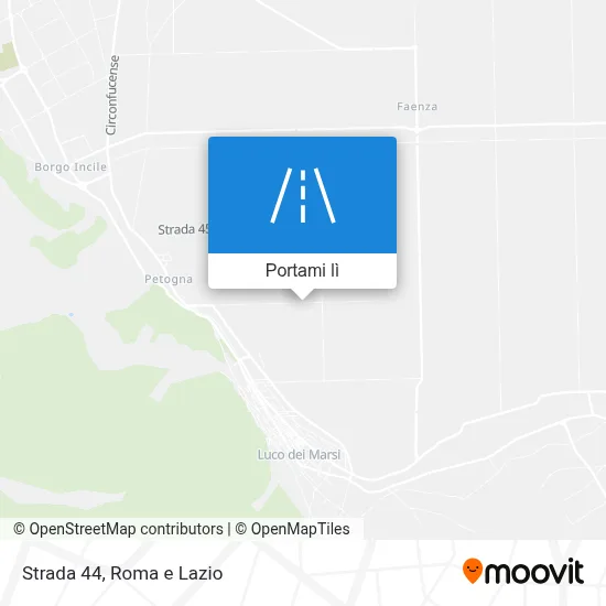 Mappa Strada 44