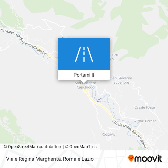 Mappa Viale Regina Margherita