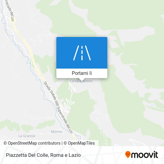 Mappa Piazzetta Del Colle