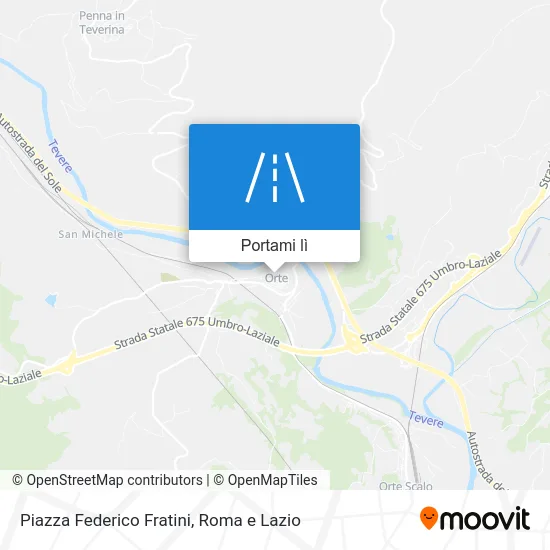 Mappa Piazza Federico Fratini