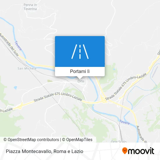 Mappa Piazza Montecavallo