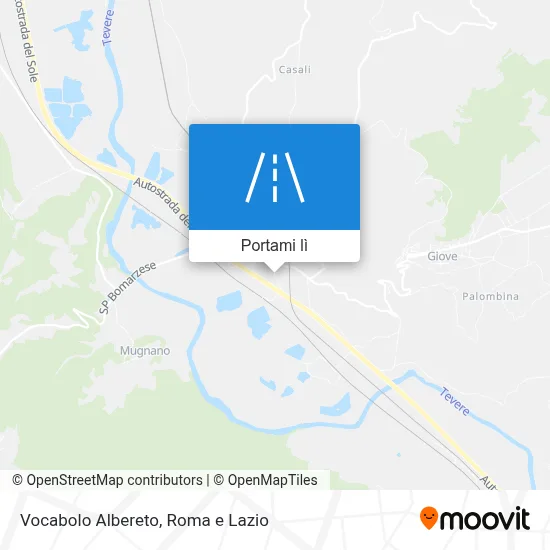 Mappa Vocabolo Albereto