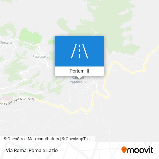 Mappa Via Roma