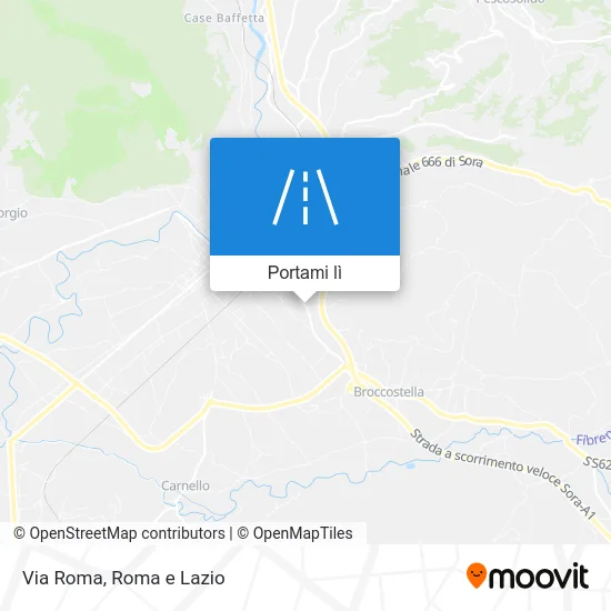 Mappa Via Roma