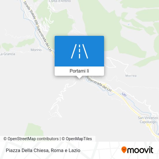 Mappa Piazza Della Chiesa