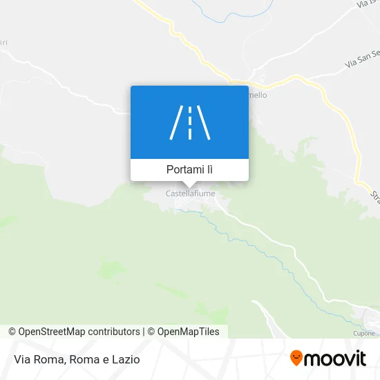 Mappa Via Roma