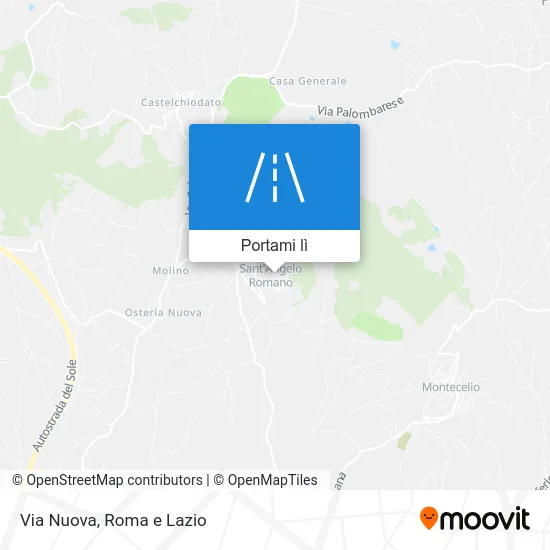 Mappa Via Nuova