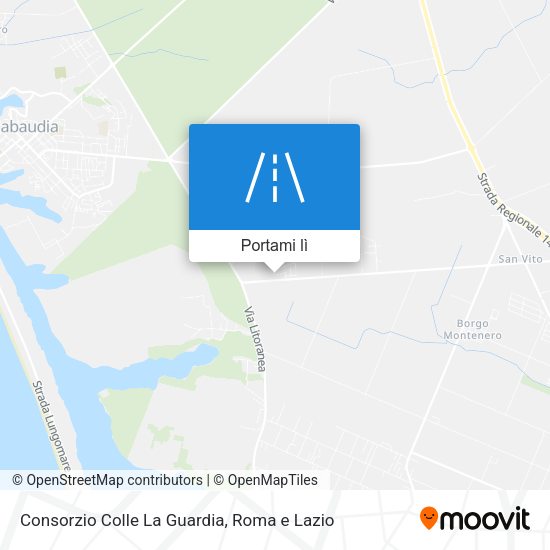 Mappa Consorzio Colle La Guardia