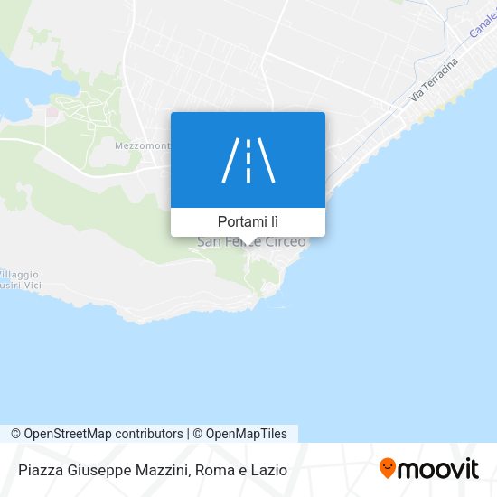 Mappa Piazza Giuseppe Mazzini