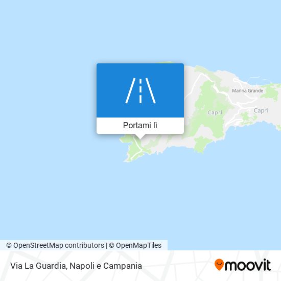 Mappa Via La Guardia