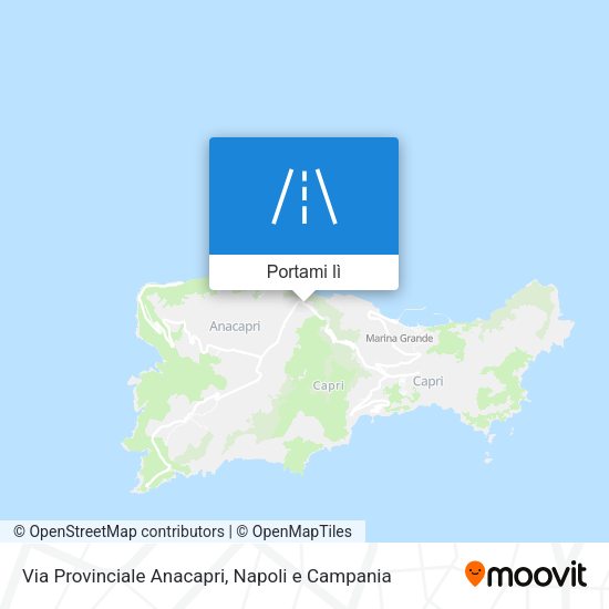 Mappa Via Provinciale Anacapri