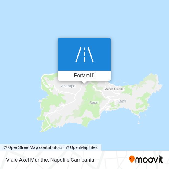 Mappa Viale Axel Munthe