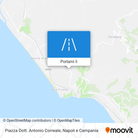 Mappa Piazza Dott. Antonio Correale