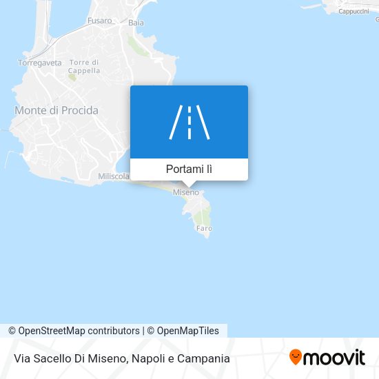 Mappa Via Sacello Di Miseno