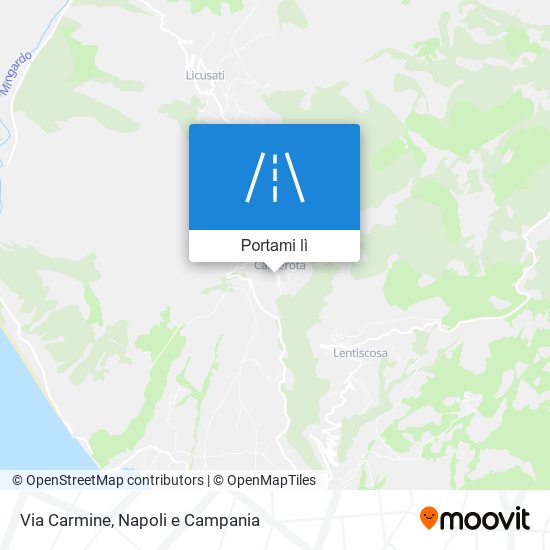 Mappa Via Carmine