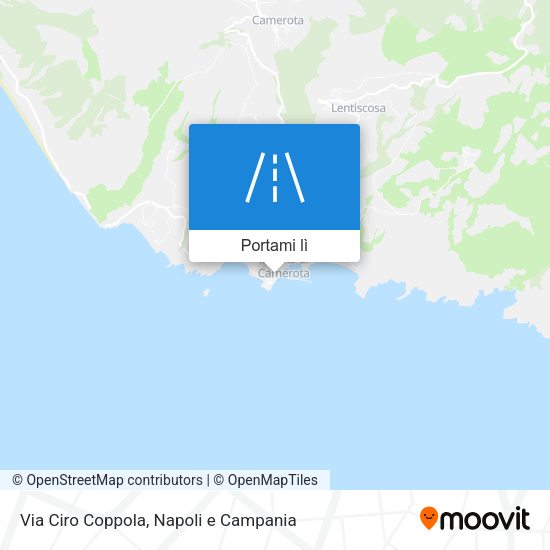 Mappa Via Ciro Coppola