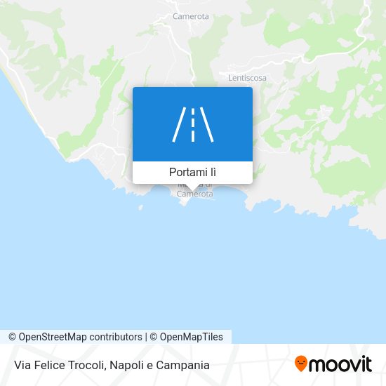 Mappa Via Felice Trocoli