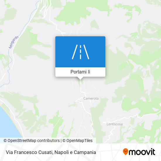 Mappa Via Francesco Cusati