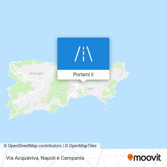 Mappa Via Acquaviva