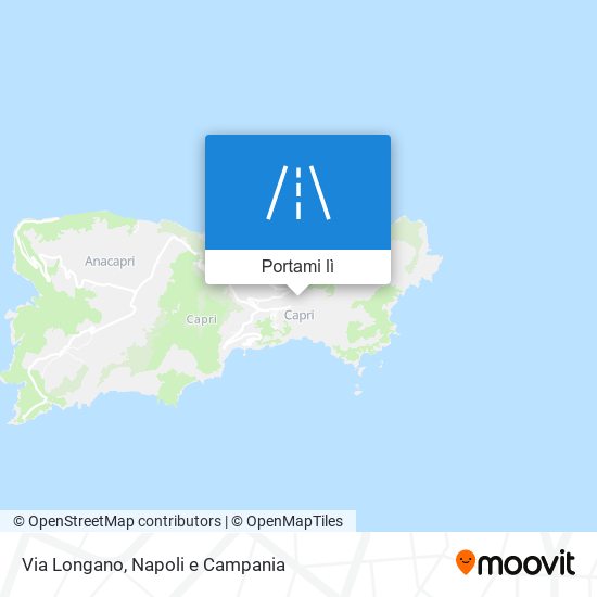 Mappa Via Longano