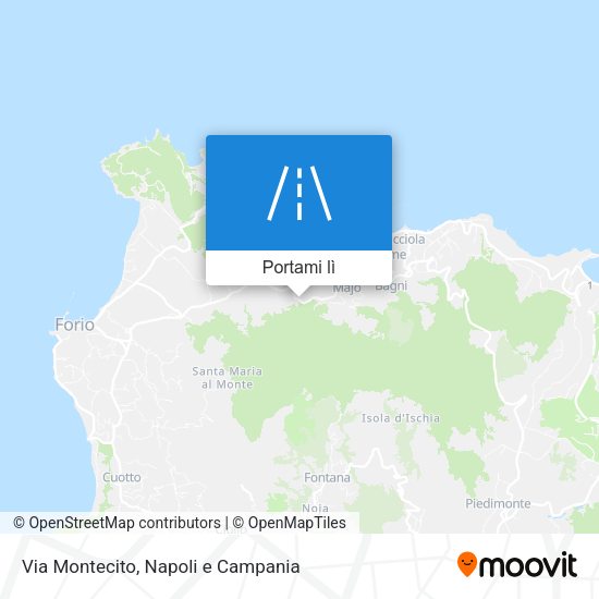 Mappa Via Montecito