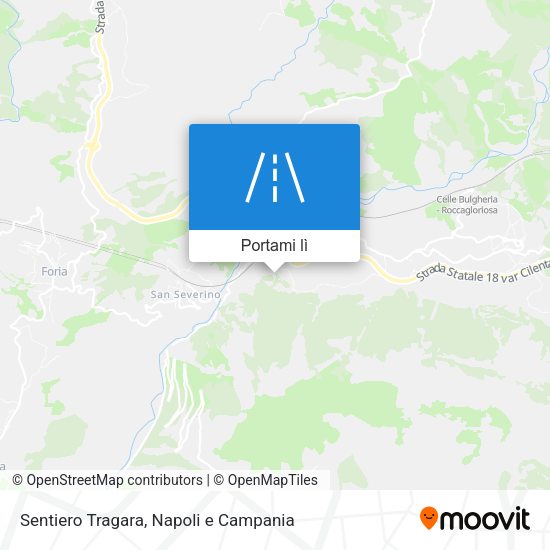Mappa Sentiero Tragara