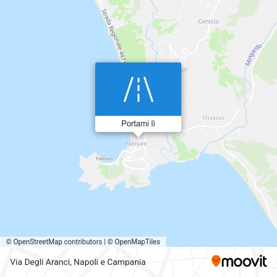 Mappa Via Degli Aranci