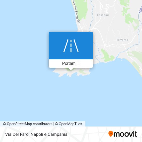 Mappa Via Del Faro