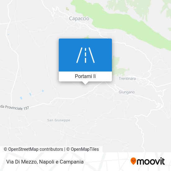 Mappa Via Di Mezzo