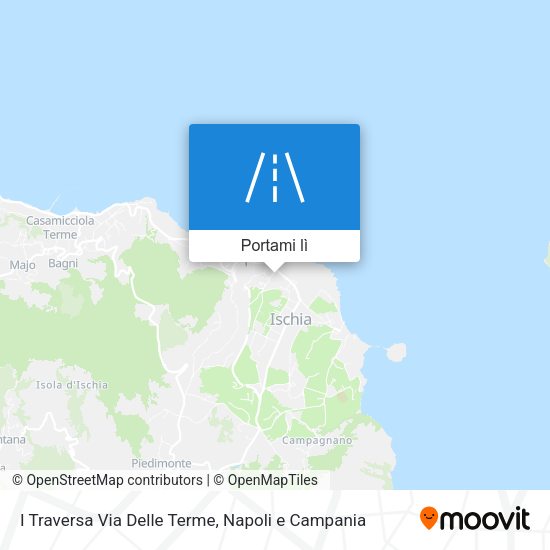 Mappa I Traversa Via Delle Terme