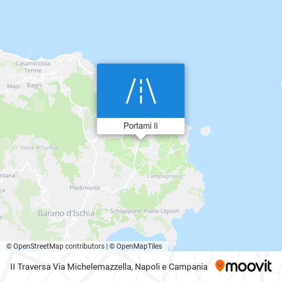 Mappa II Traversa Via Michelemazzella