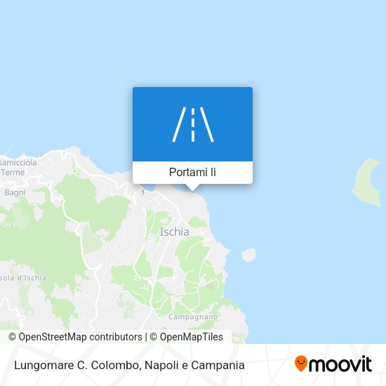 Mappa Lungomare C. Colombo