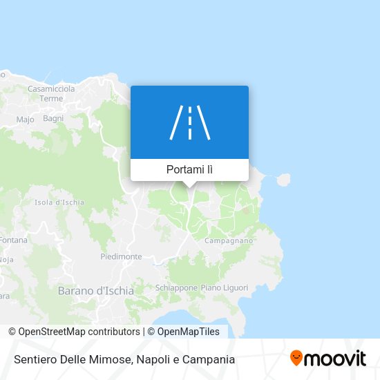Mappa Sentiero Delle Mimose