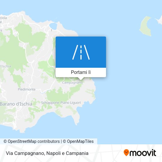 Mappa Via Campagnano