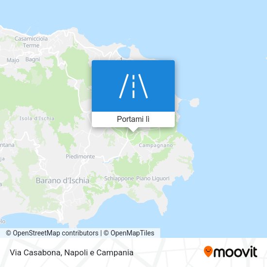 Mappa Via Casabona