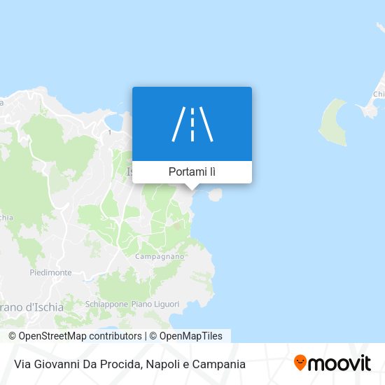 Mappa Via Giovanni Da Procida