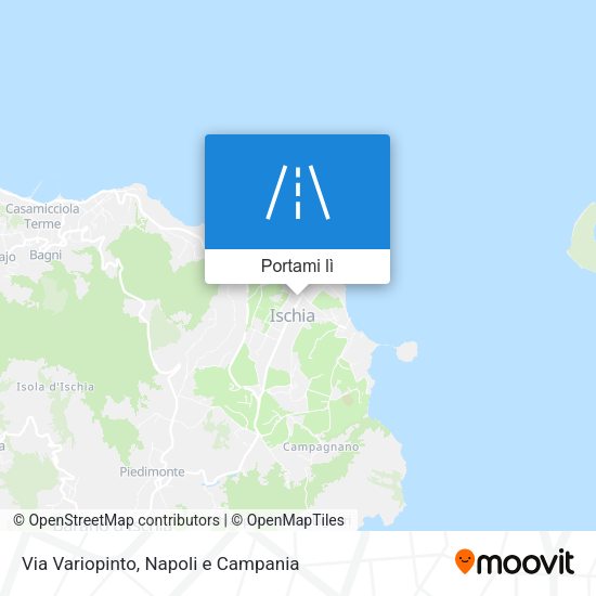Mappa Via Variopinto